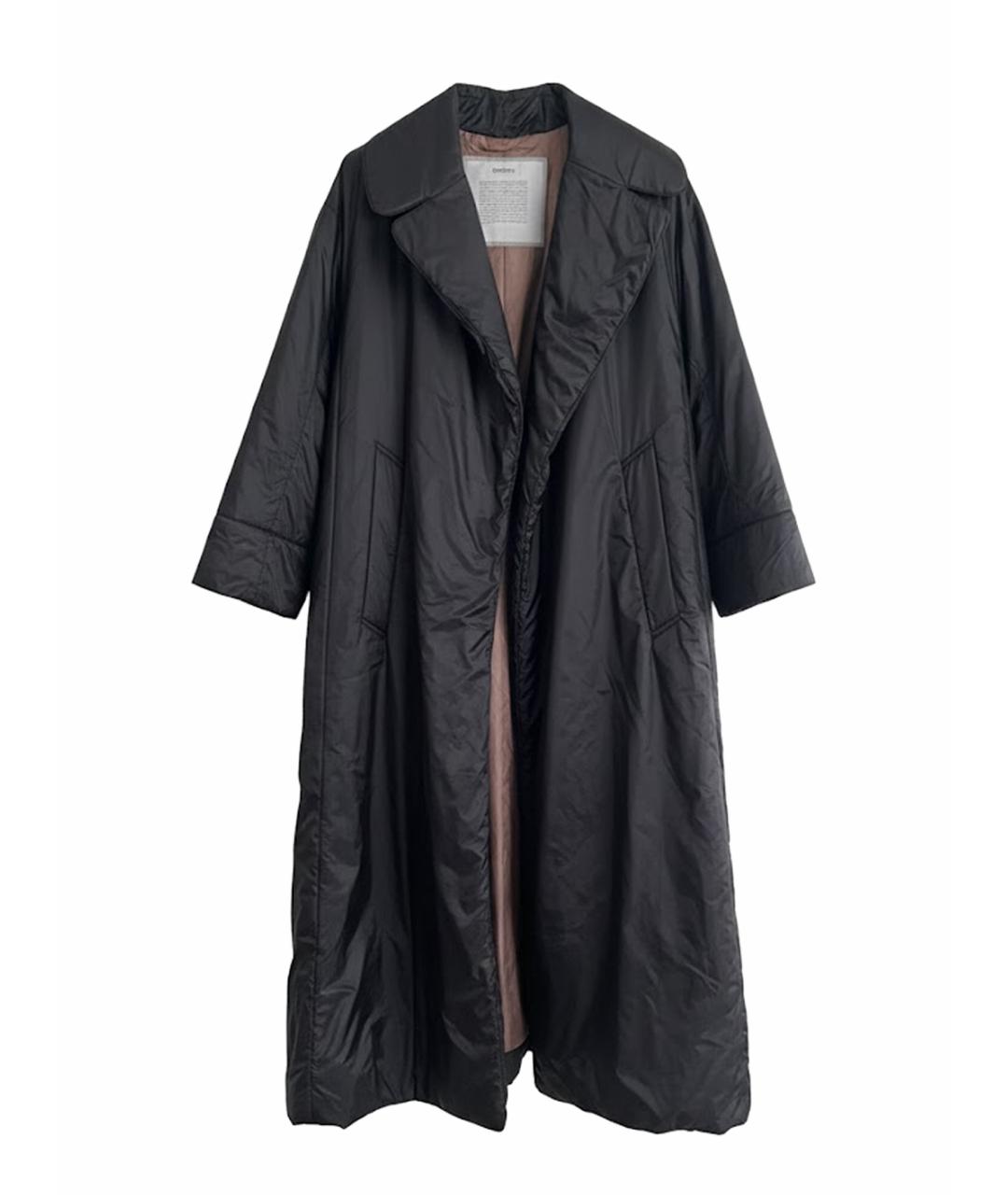 MAX MARA THE CUBE Черный шерстяной пуховик, фото 1