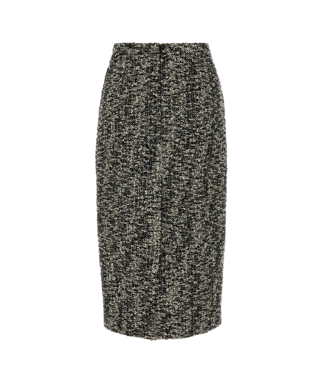 GUCCI Мульти синтетическая юбка миди, фото 2