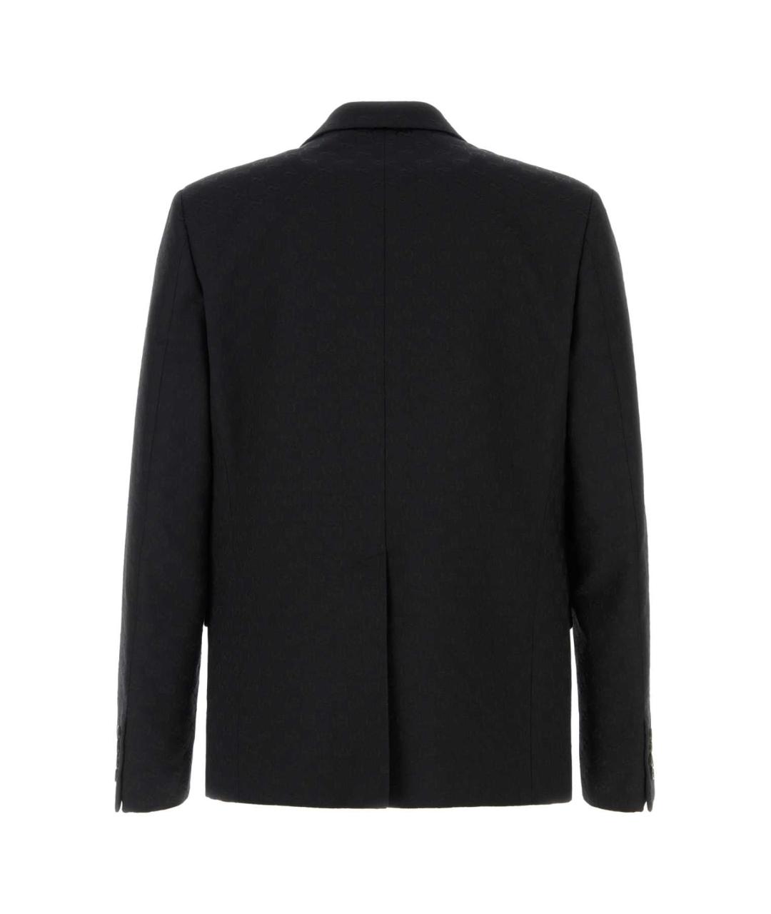 GUCCI Черный хлопковый пиджак, фото 2