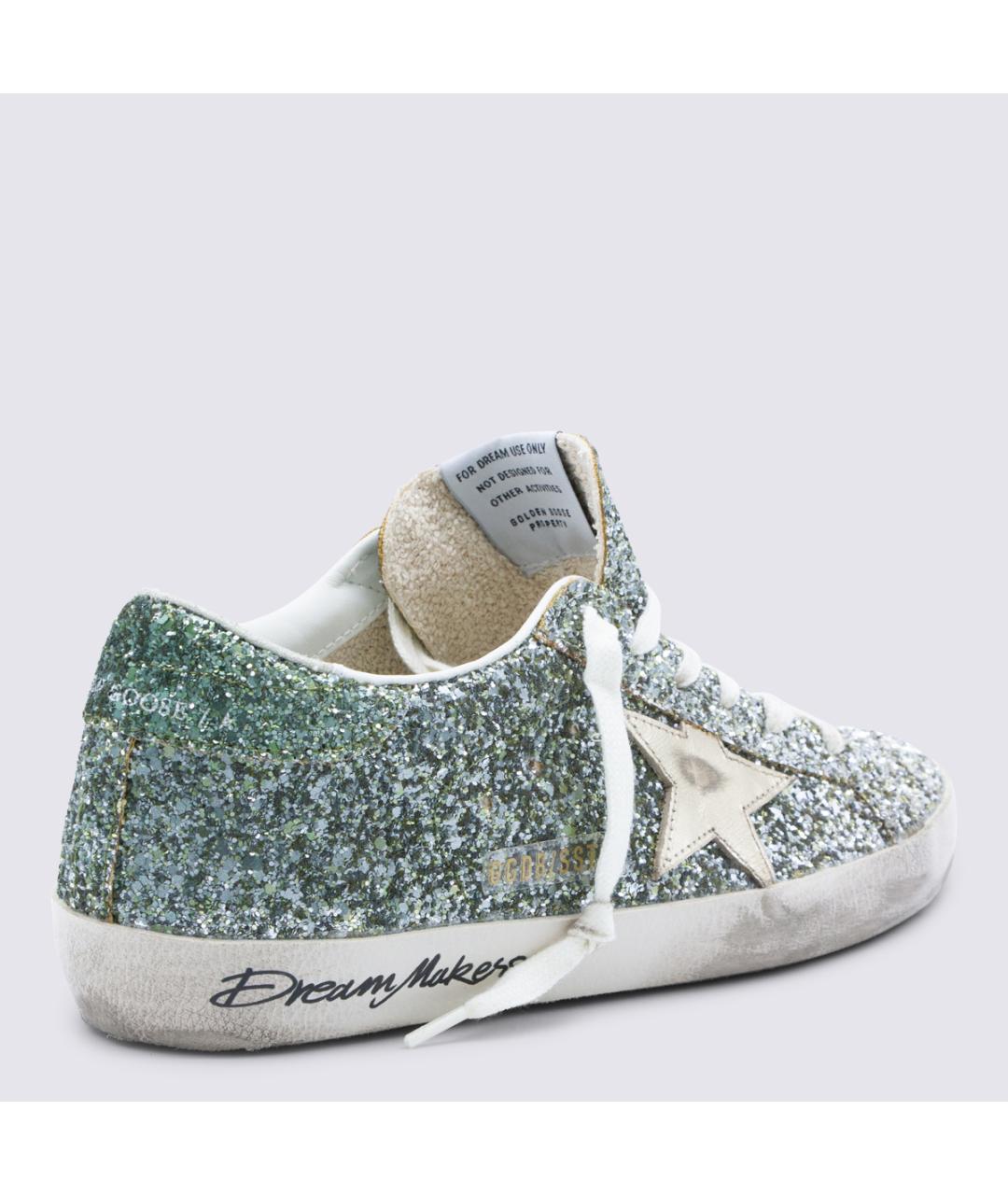 GOLDEN GOOSE DELUXE BRAND Серебряные кроссовки, фото 3