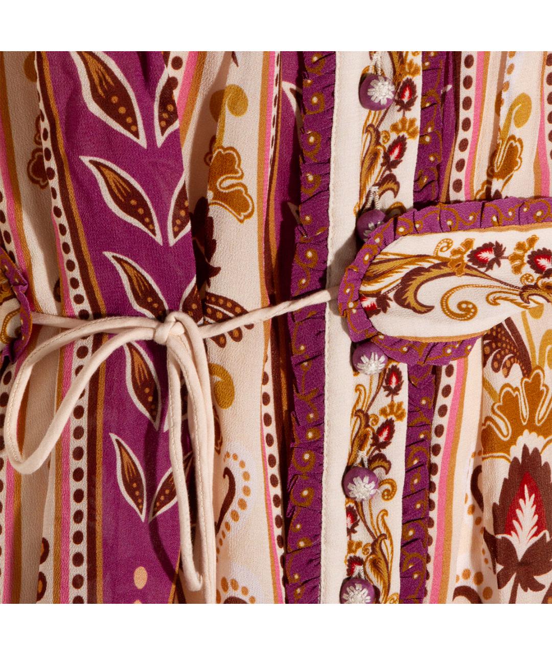 FARM RIO Мульти вискозное платье, фото 3