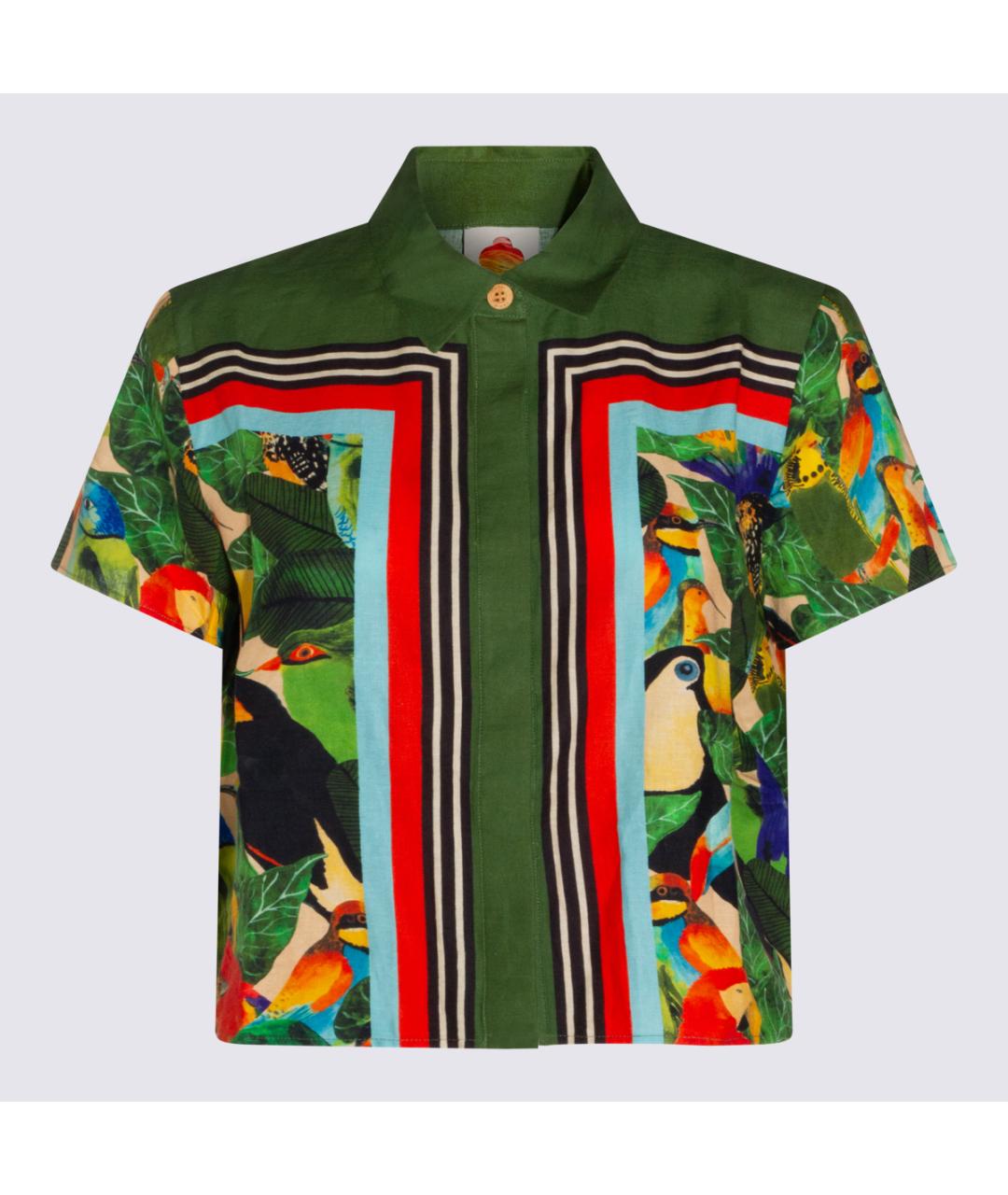 FARM RIO Мульти вискозная рубашка, фото 4