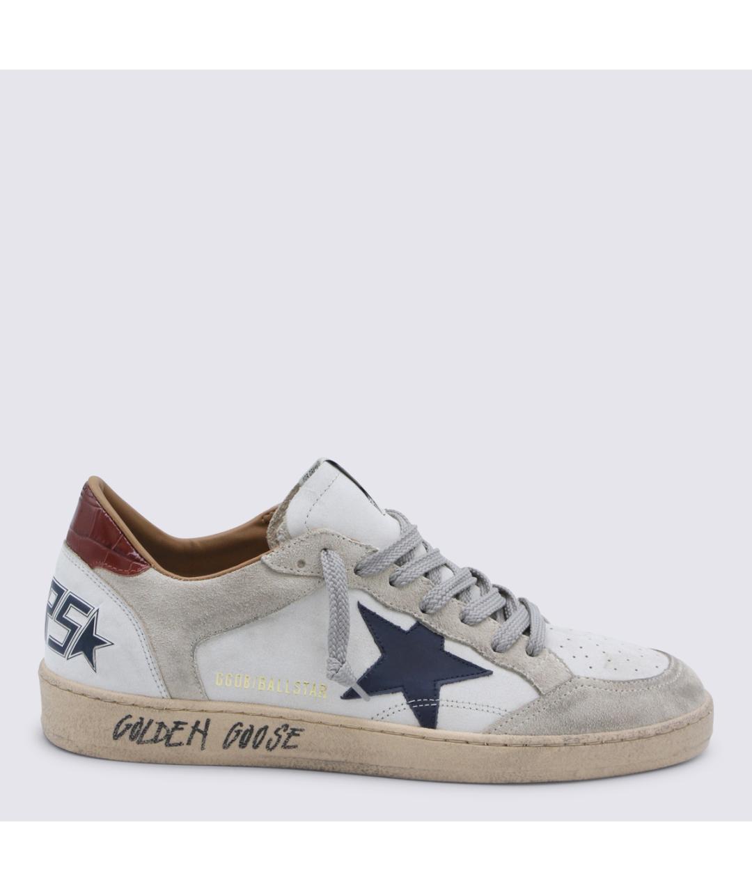 GOLDEN GOOSE DELUXE BRAND Мульти кожаные низкие кроссовки / кеды, фото 5