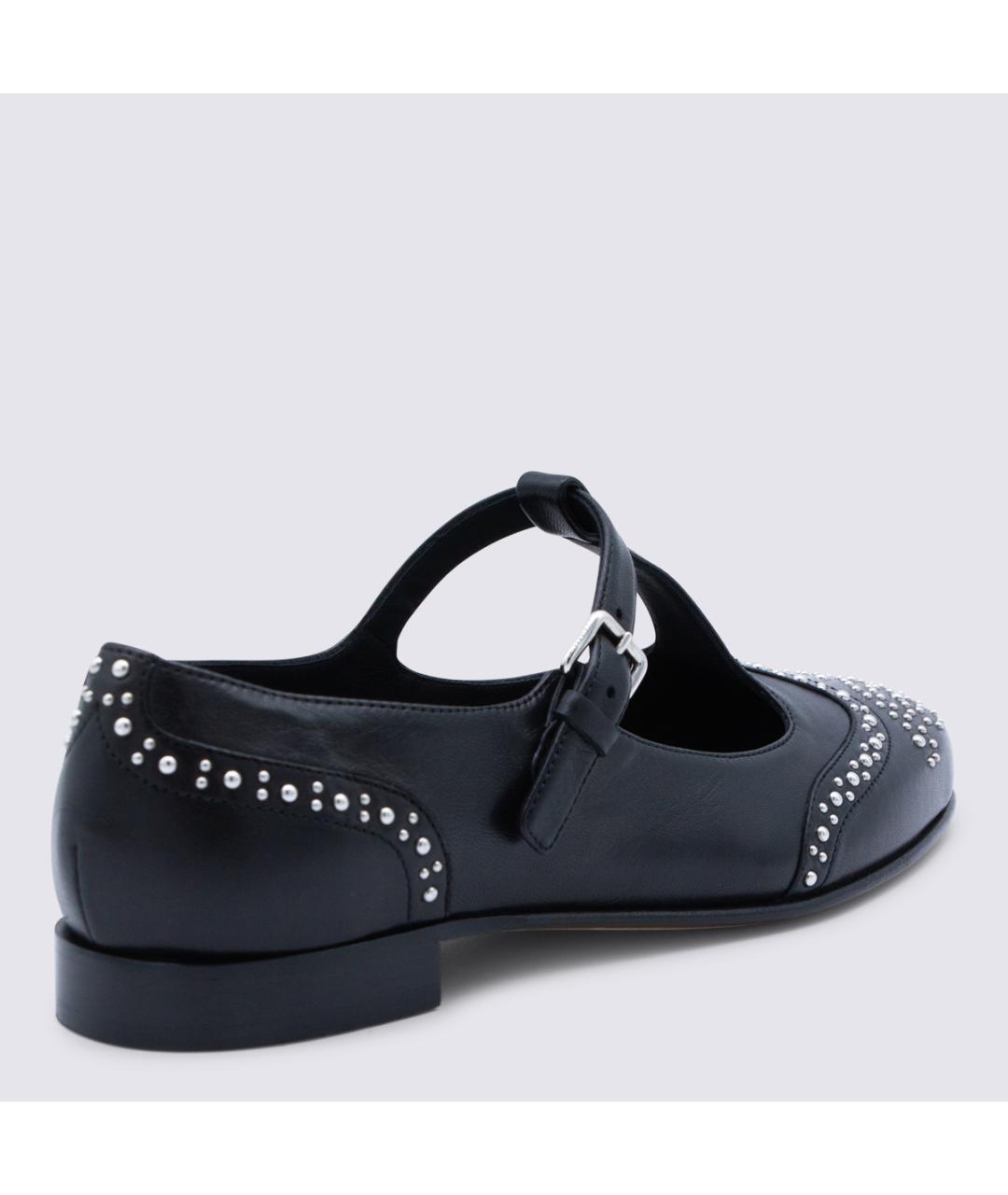 CHURCH'S Черные кожаные босоножки, фото 3