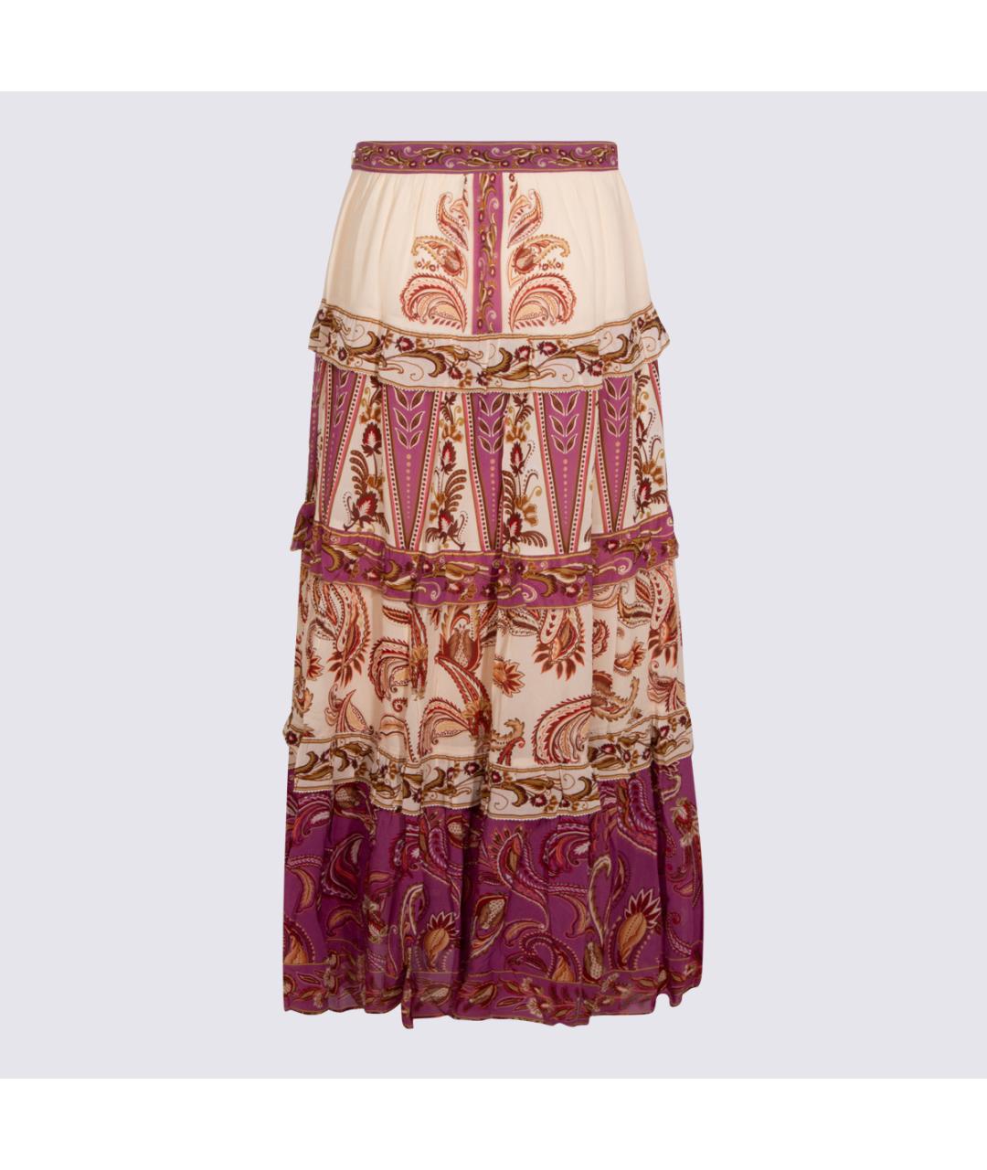 FARM RIO Мульти вискозная юбка миди, фото 2