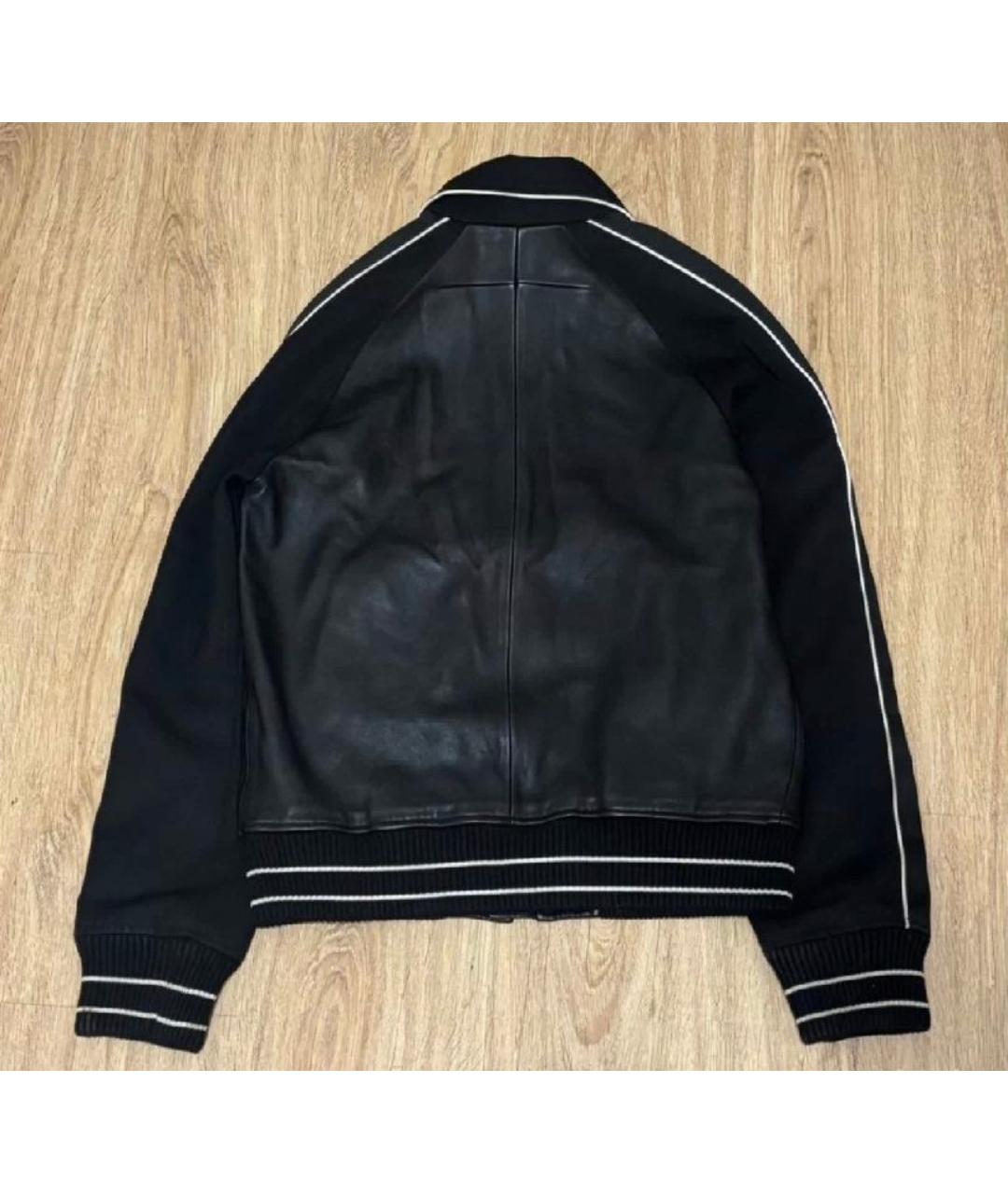 GIVENCHY Черная кожаная куртка, фото 2