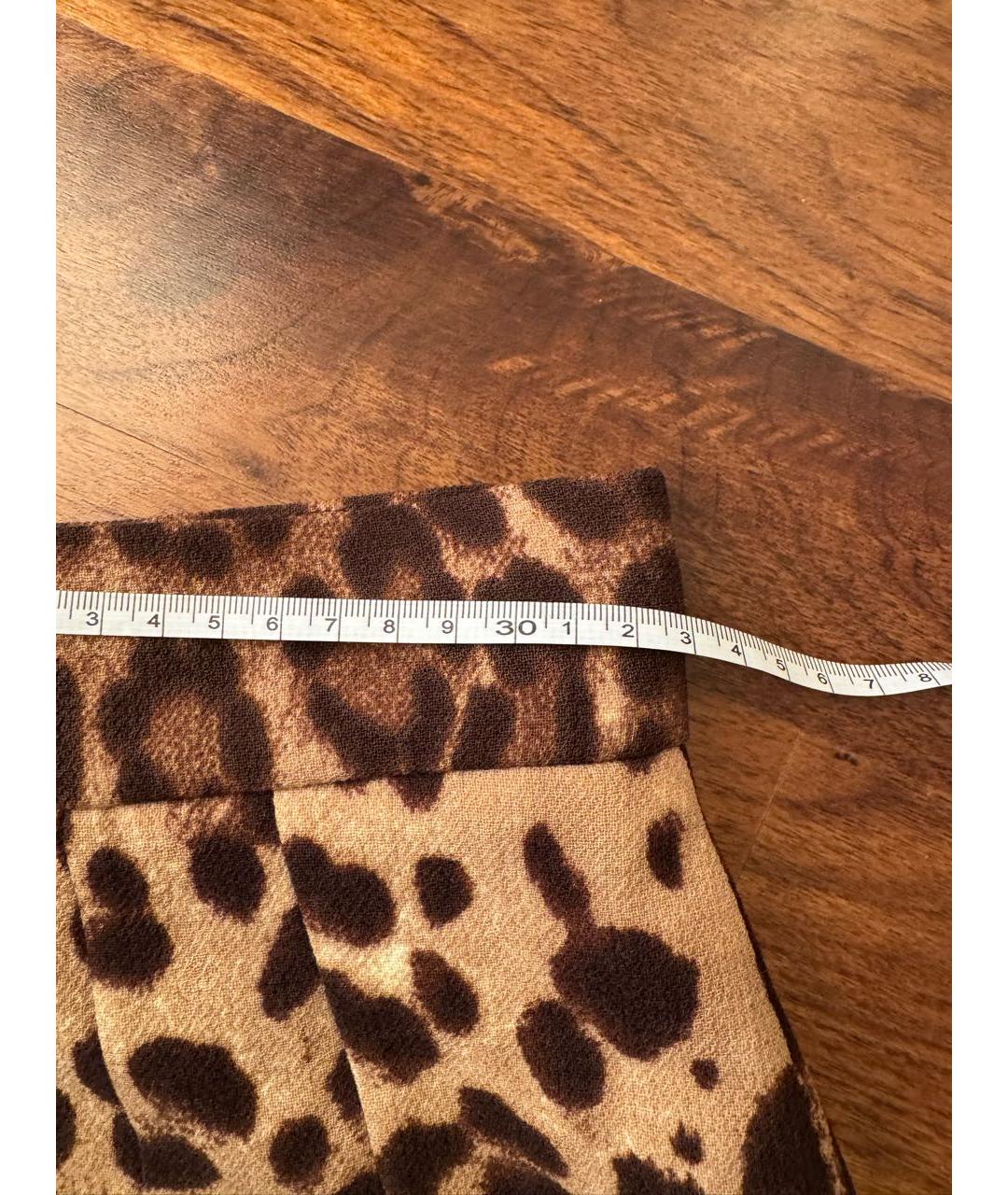 DOLCE&GABBANA Мульти шерстяная юбка мини, фото 3