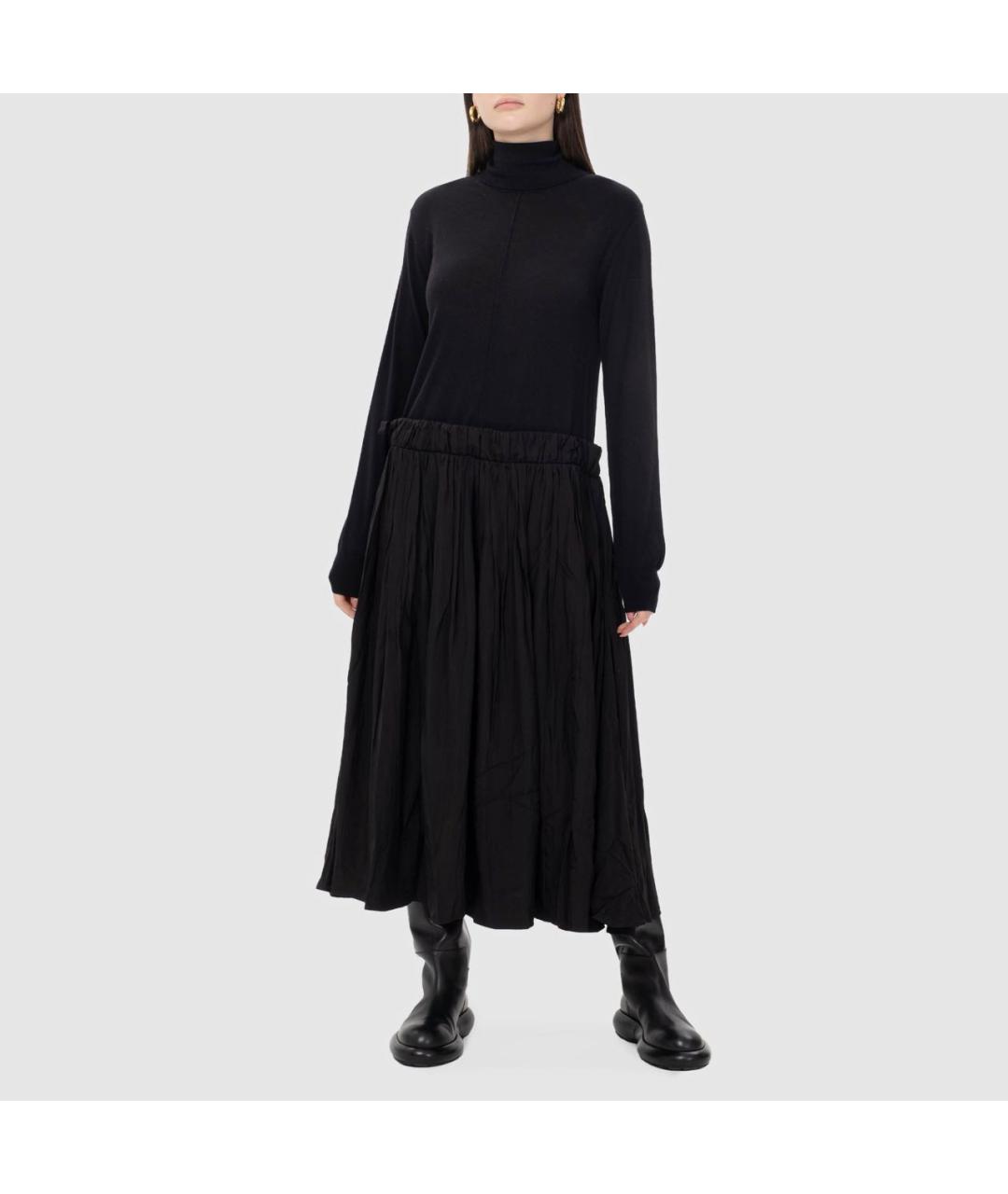 JIL SANDER Черное вечернее платье, фото 2