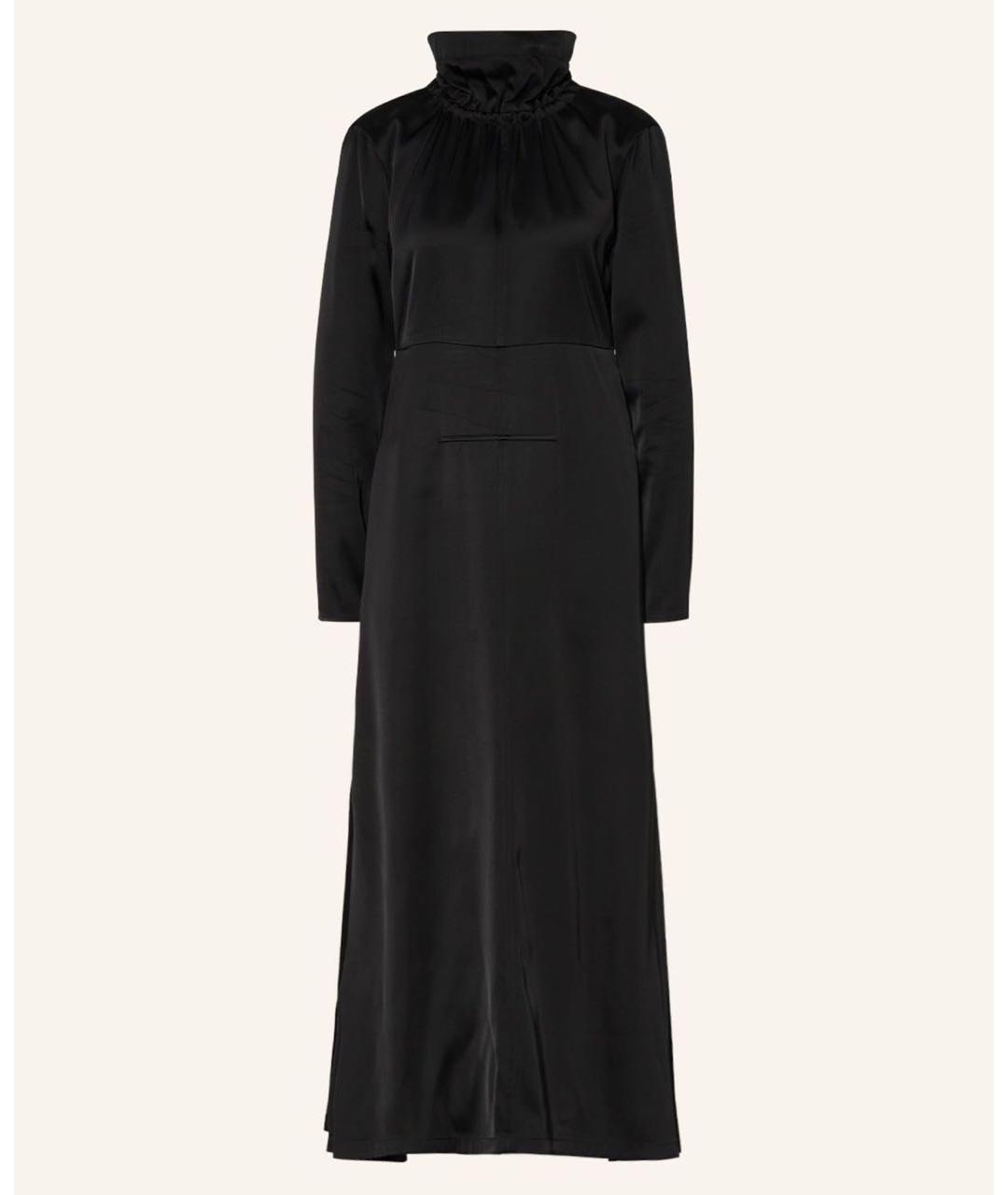 JIL SANDER Черное коктейльное платье, фото 4