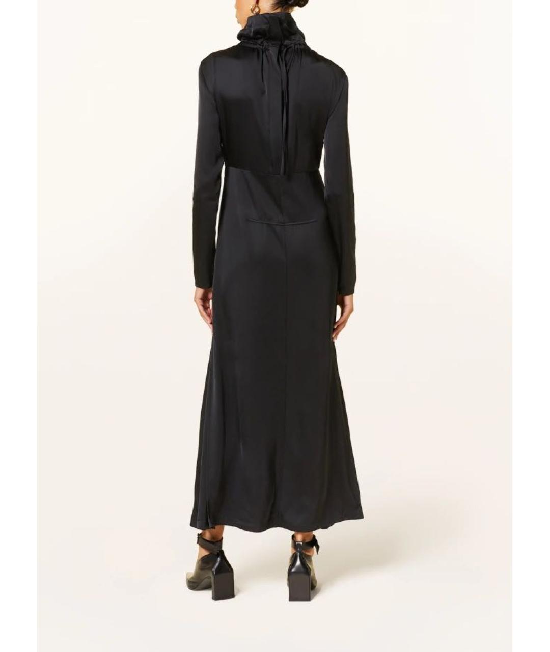 JIL SANDER Черное коктейльное платье, фото 2