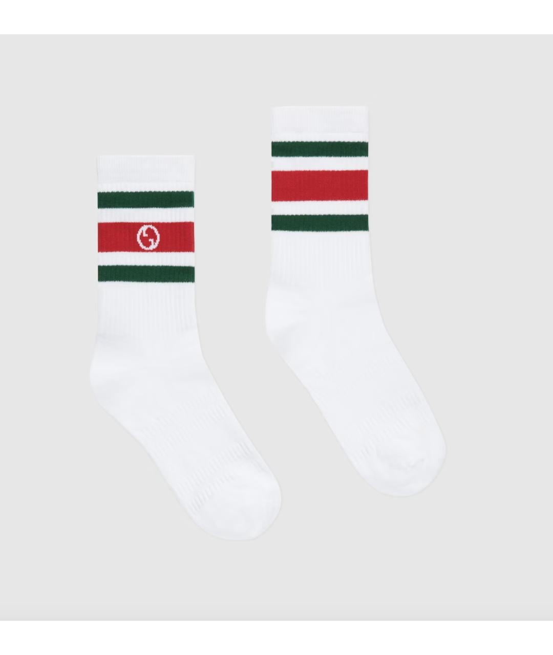 GUCCI Белые носки, чулки и колготы, фото 3