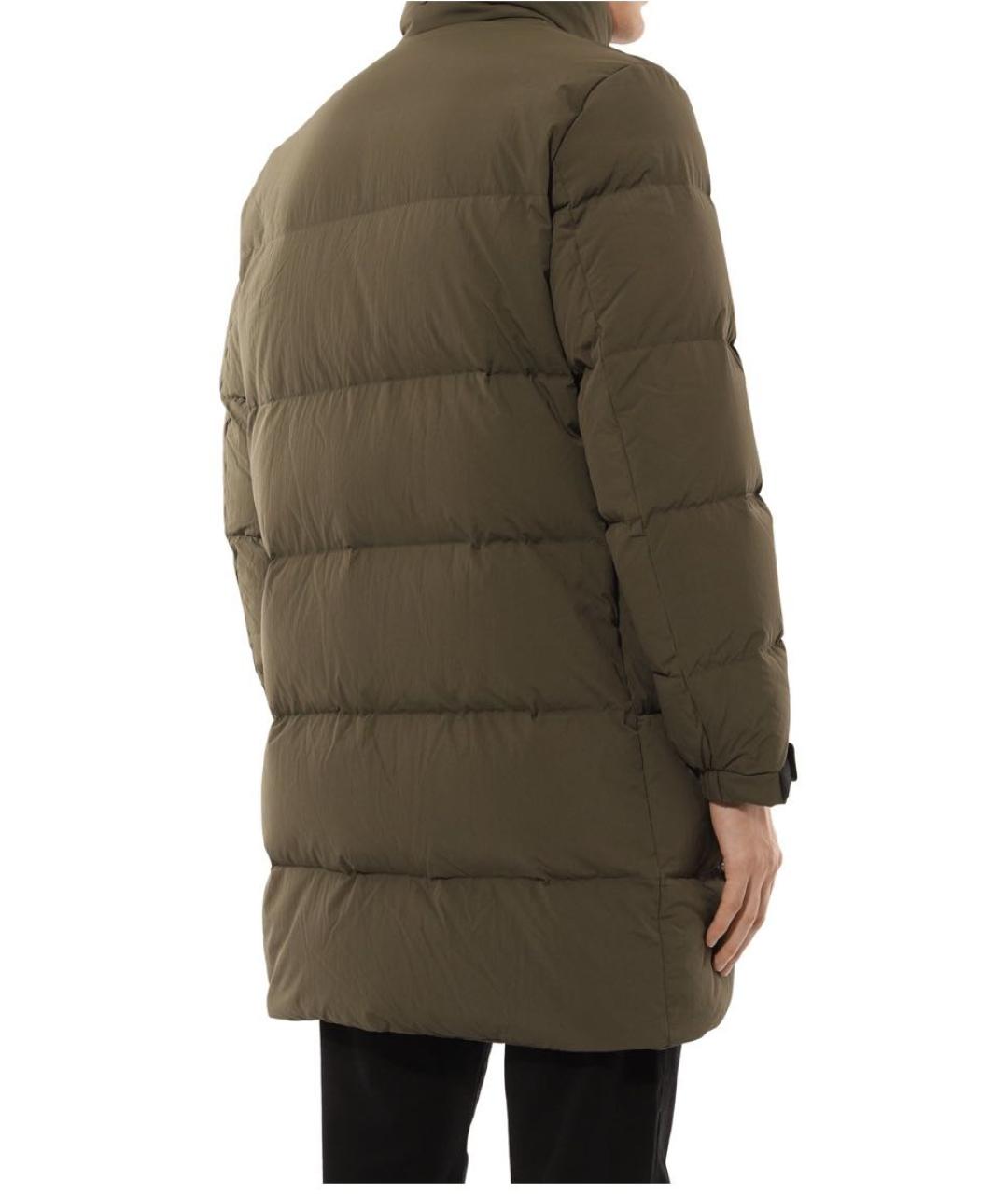 HUGO Хаки полиамидовый пуховик, фото 3