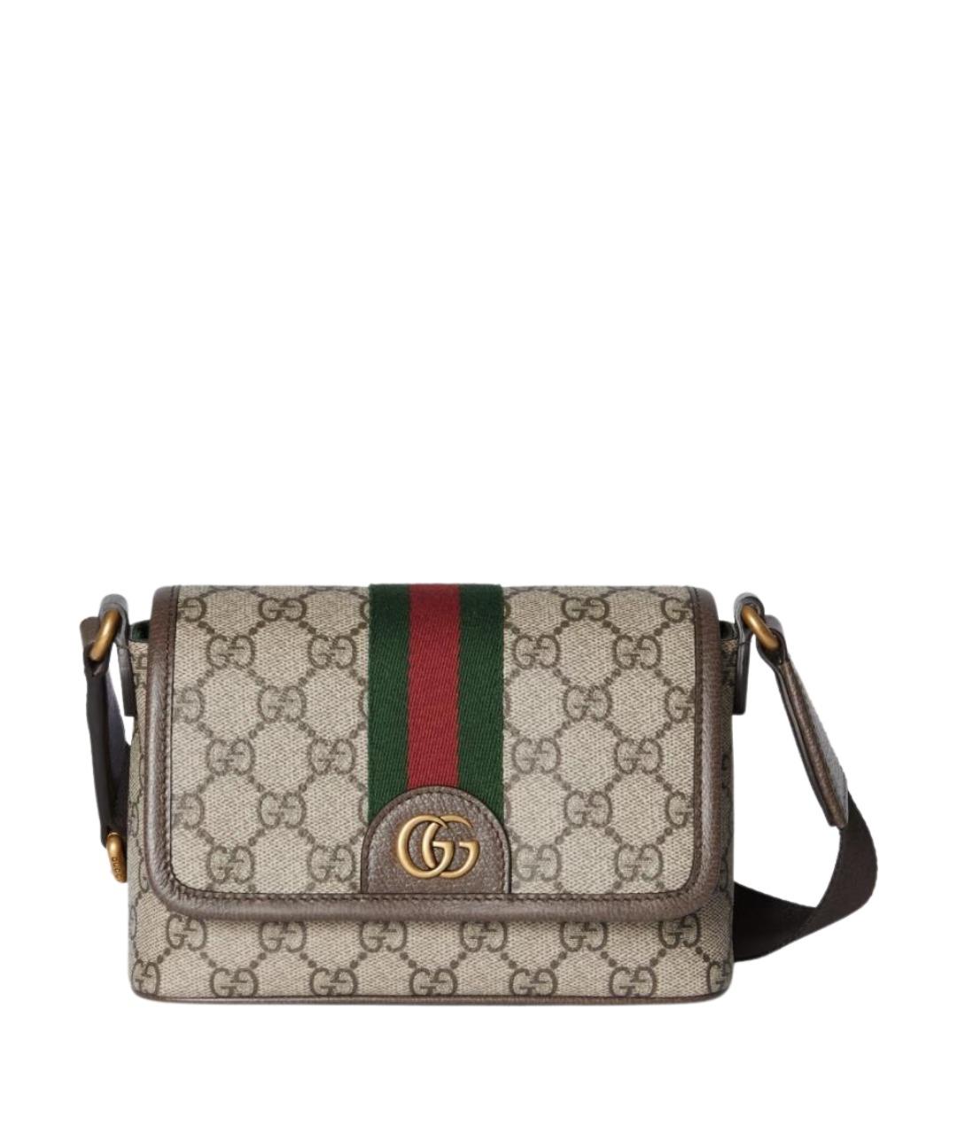GUCCI Бежевая сумка на плечо, фото 1
