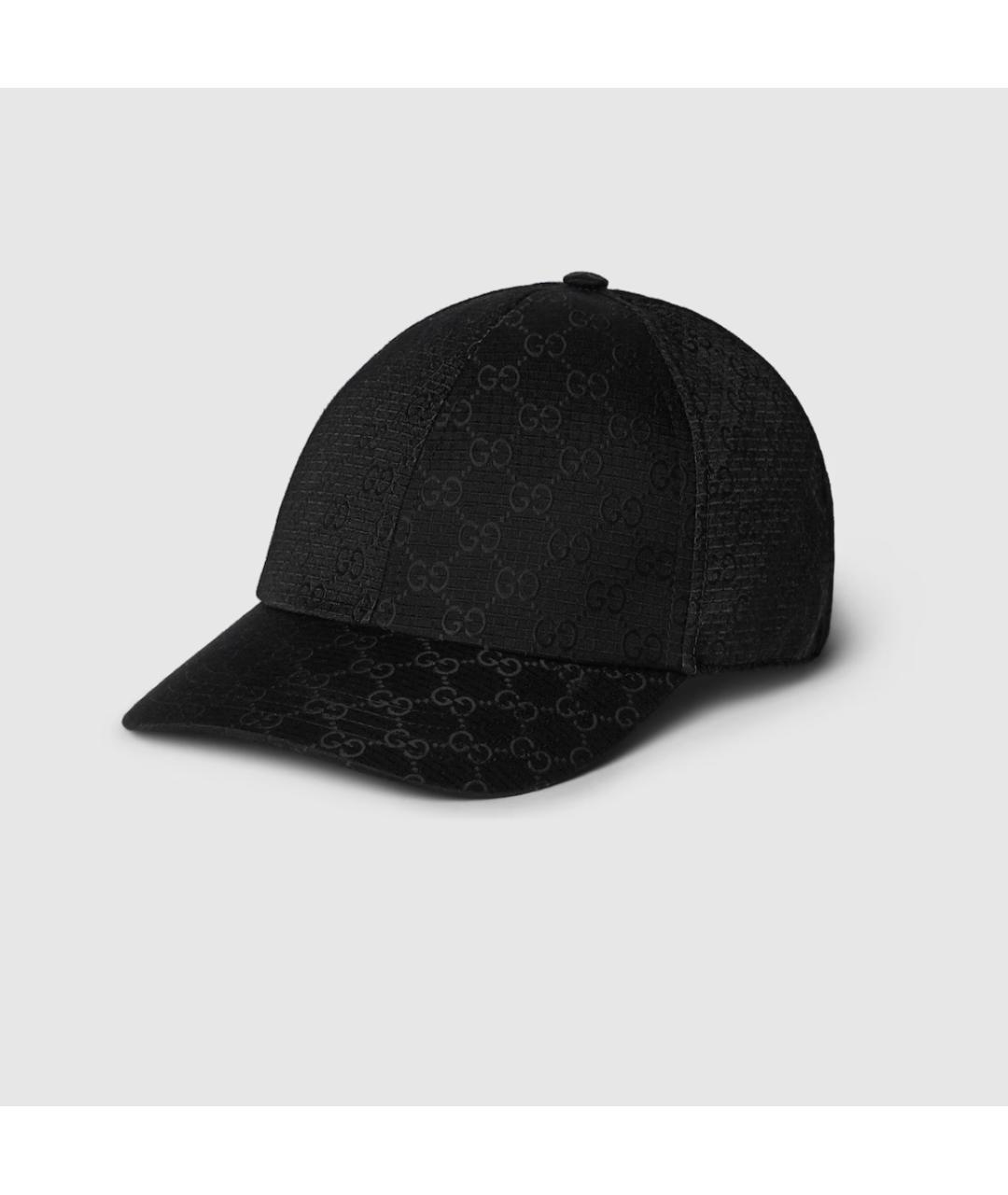 GUCCI Черная синтетическая кепка/бейсболка, фото 5