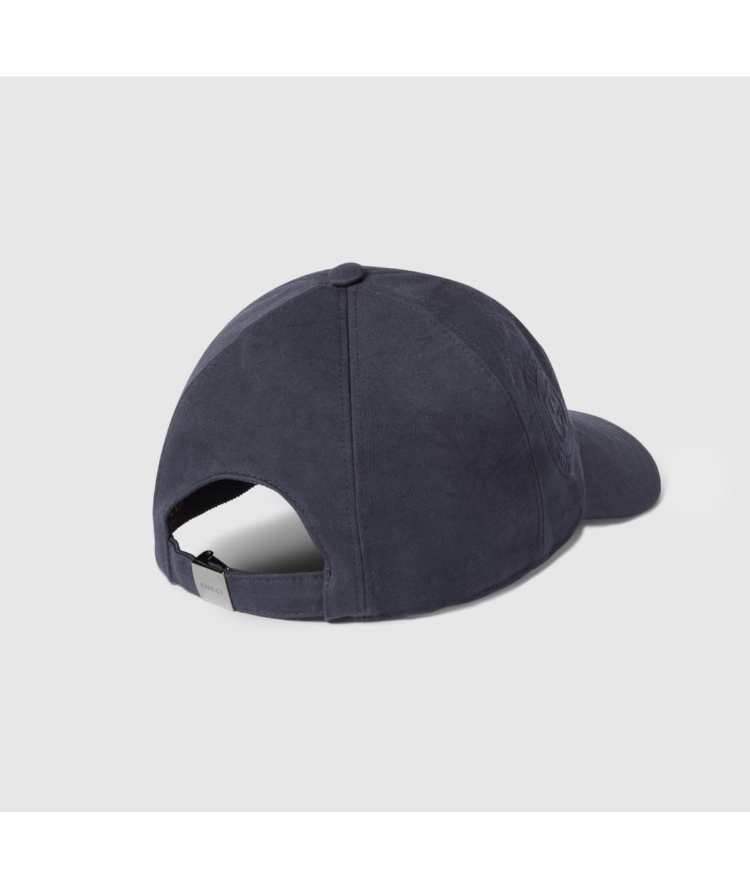 GUCCI Синяя хлопковая кепка/бейсболка, фото 5