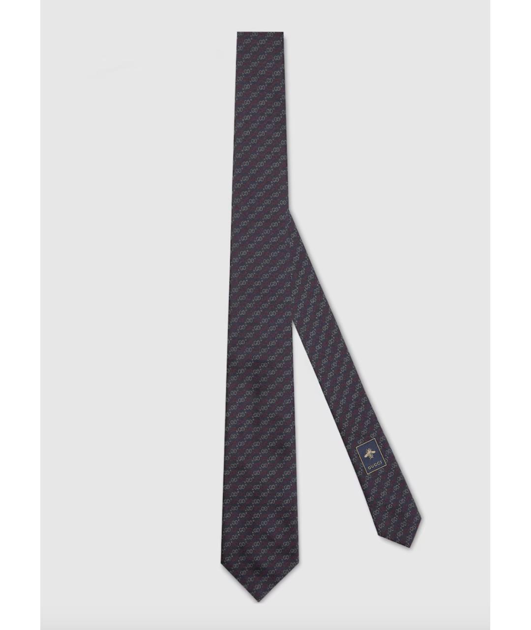 GUCCI Мульти шелковый галстук, фото 4