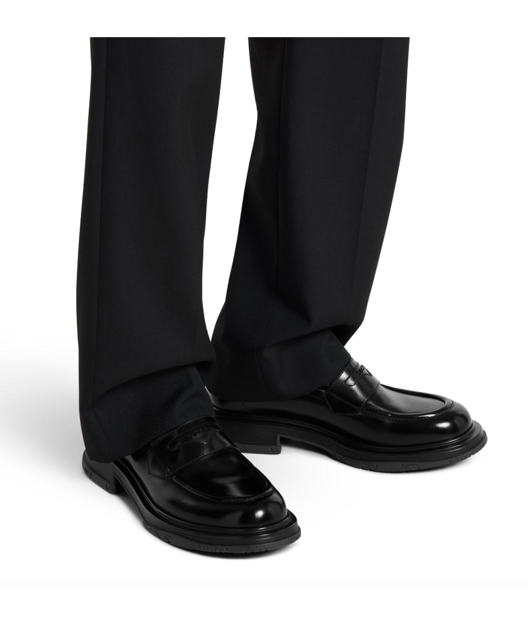 GUCCI Черные лоферы, фото 4