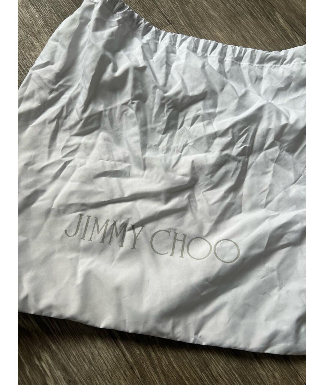 JIMMY CHOO Черные замшевые босоножки, фото 6