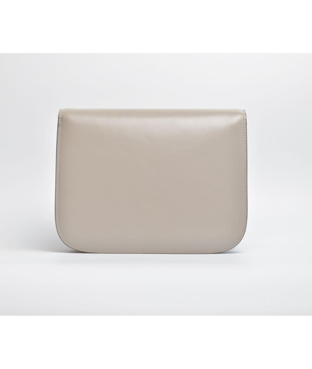 CELINE Серая кожаная сумка через плечо, фото 3