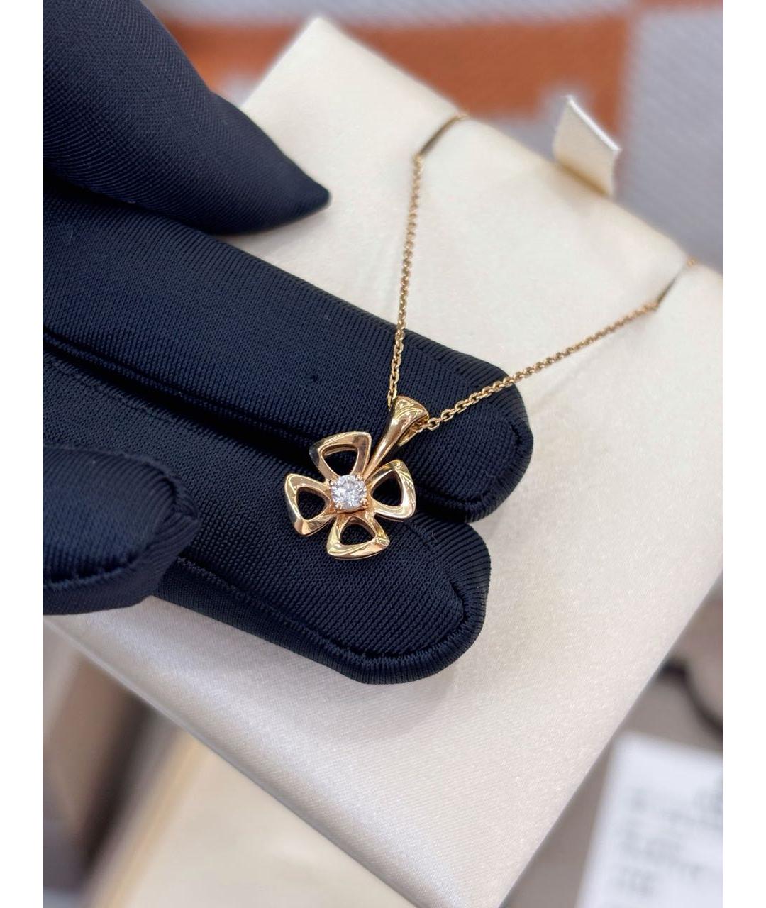 BVLGARI Розовое колье из розового золота, фото 5