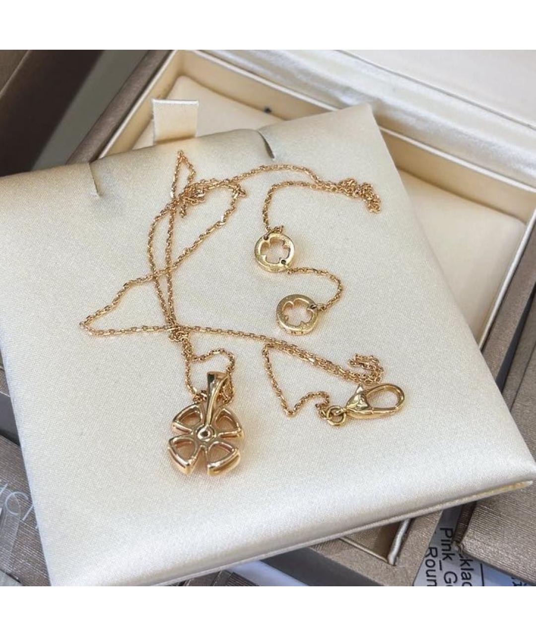 BVLGARI Розовое колье из розового золота, фото 6