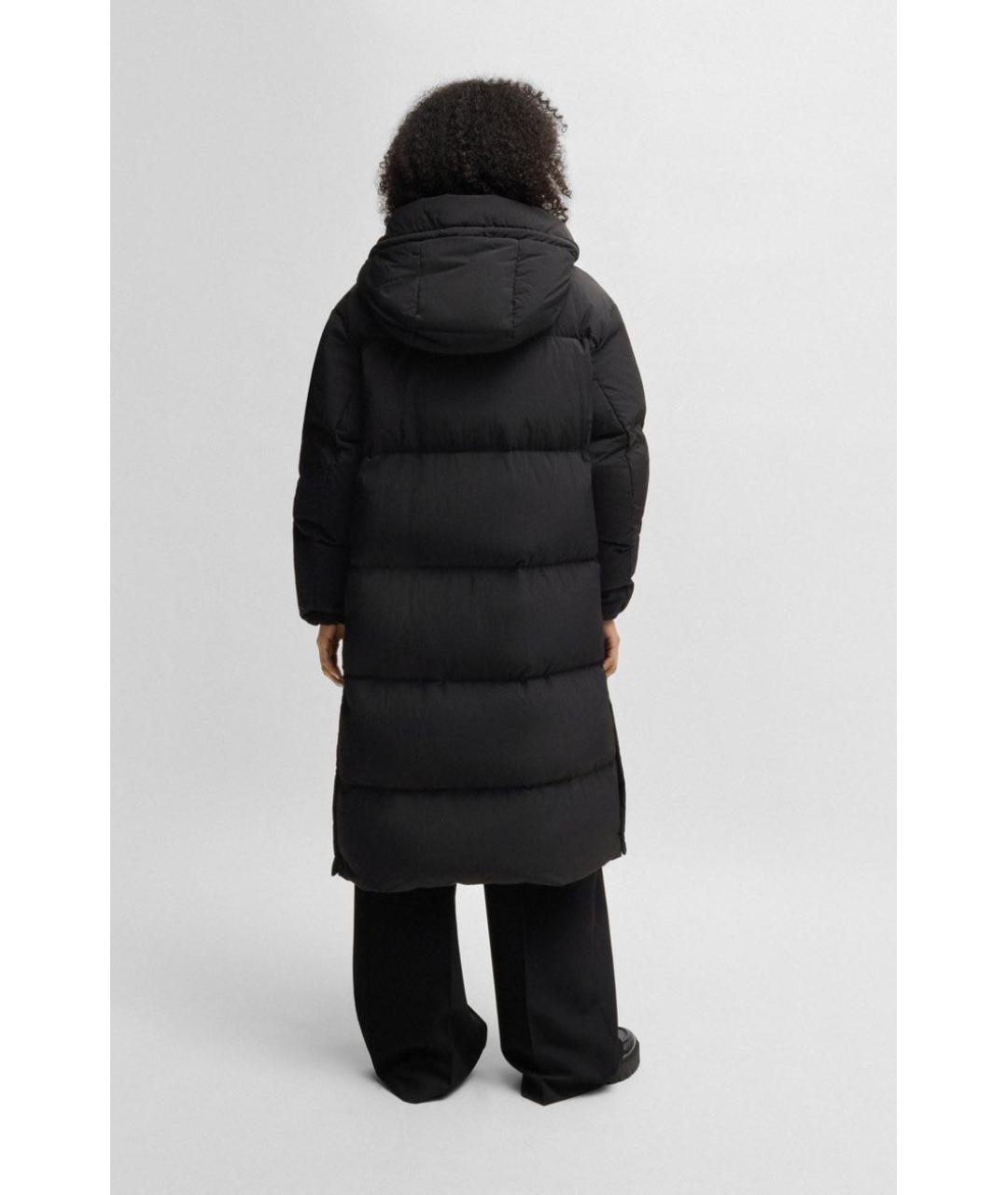 HUGO Оранжевый полиамидовый пуховик, фото 2