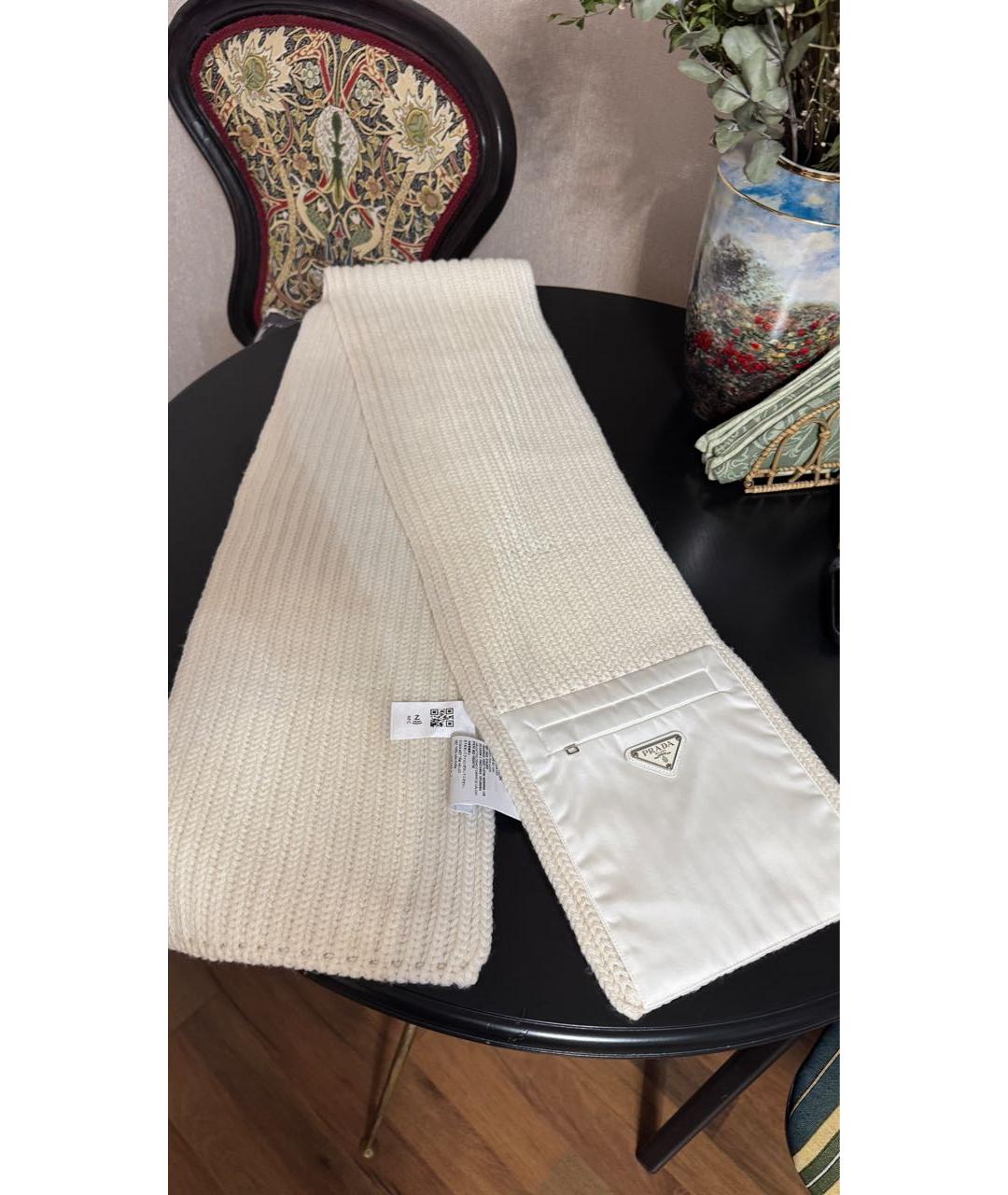 PRADA Шерстяной шарф, фото 5