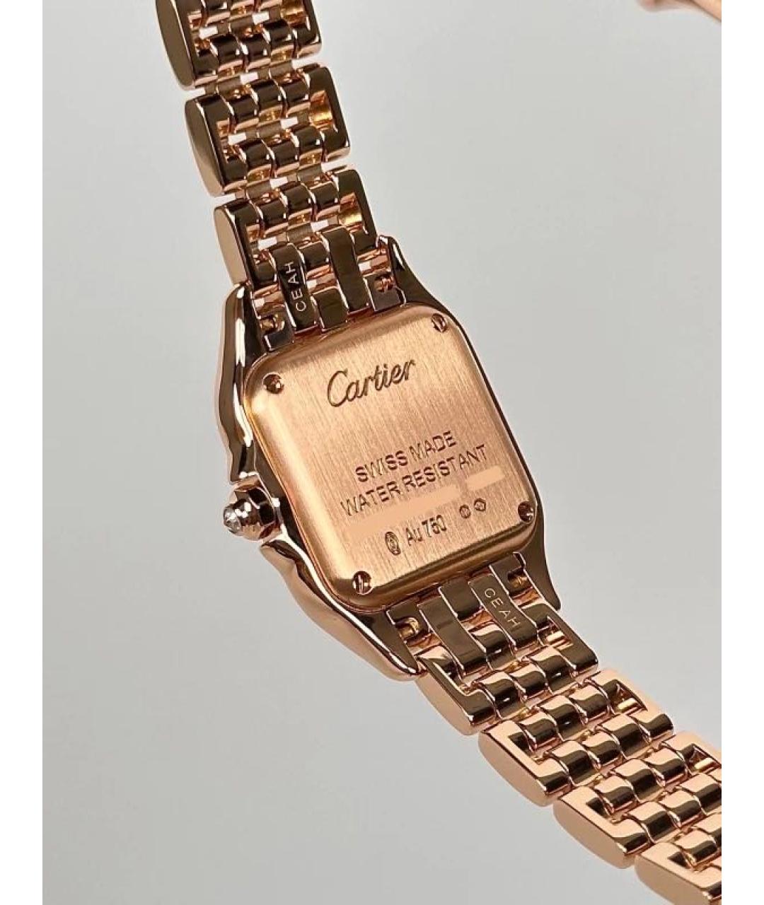 CARTIER Розовые часы из розового золота, фото 6