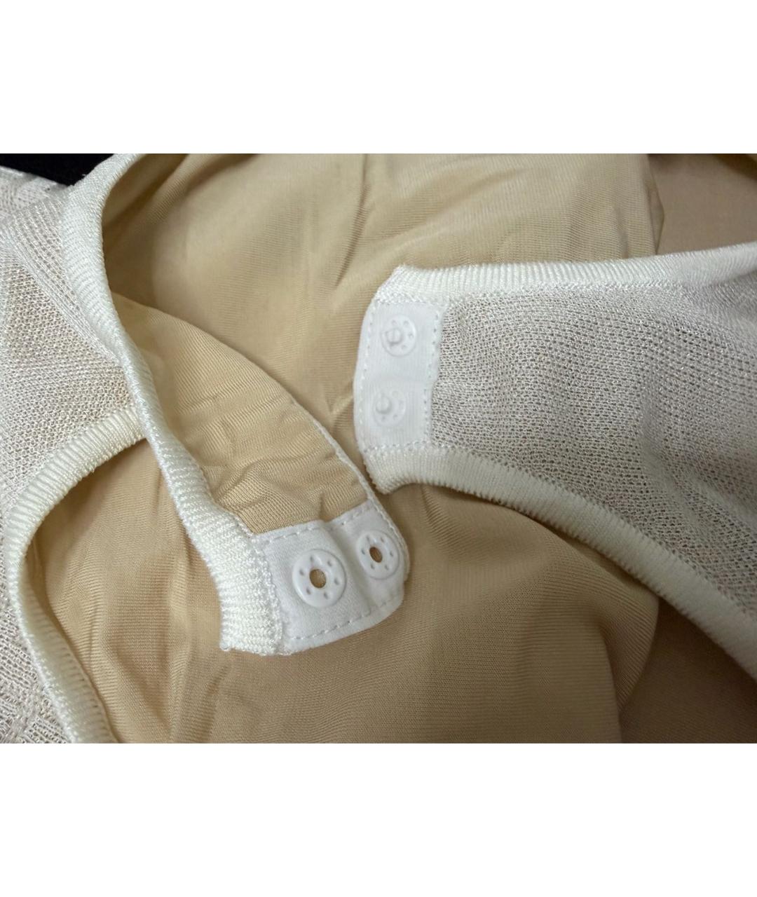 BALMAIN Бежевая вискозная майка, фото 7