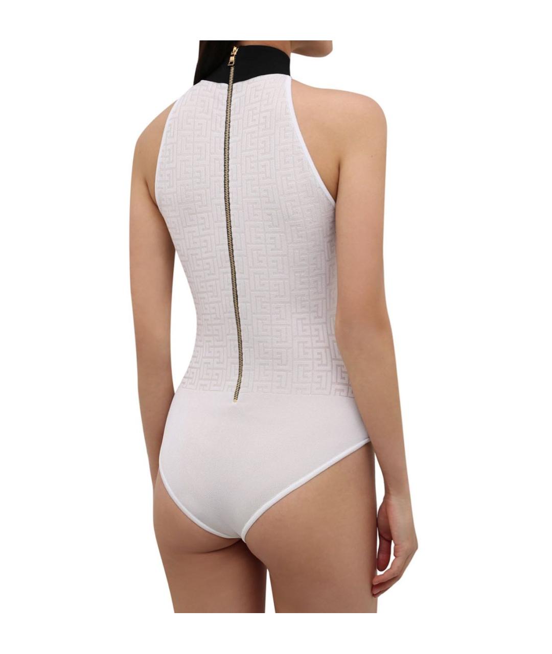 BALMAIN Бежевая вискозная майка, фото 2