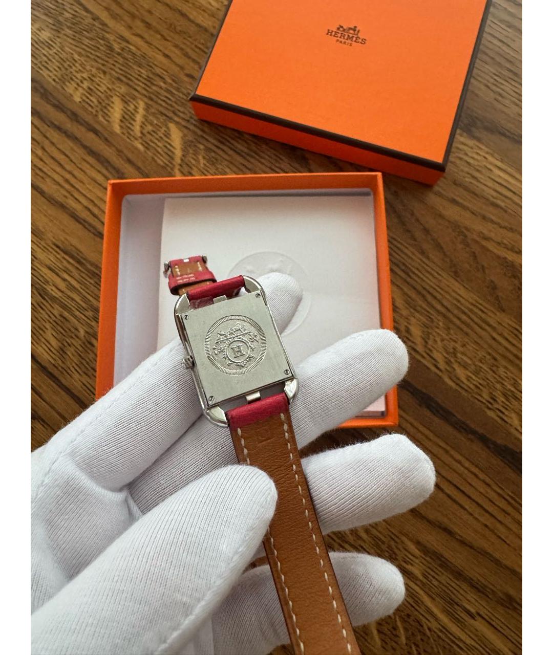 HERMES Серебряные часы из белого золота, фото 2