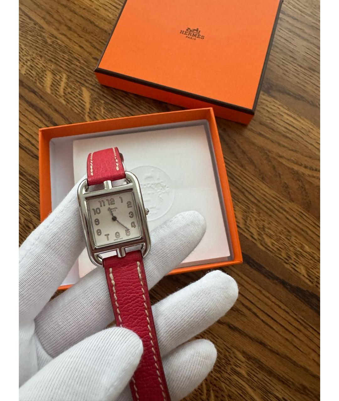 HERMES Серебряные часы из белого золота, фото 7