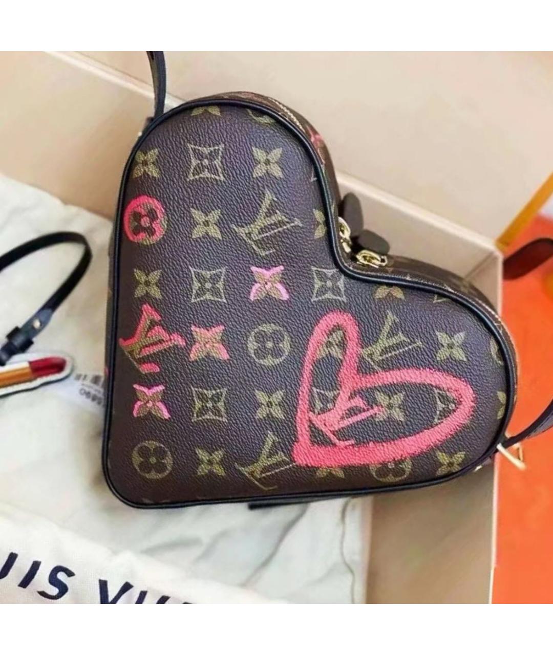 LOUIS VUITTON Коричневая сумка через плечо, фото 3