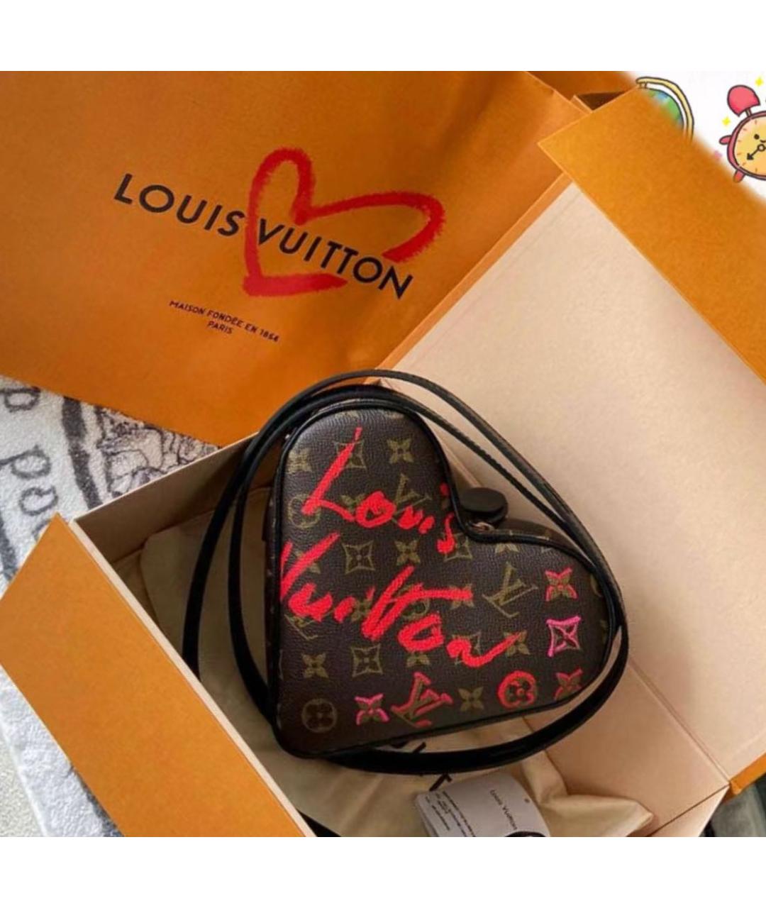 LOUIS VUITTON Коричневая сумка через плечо, фото 2