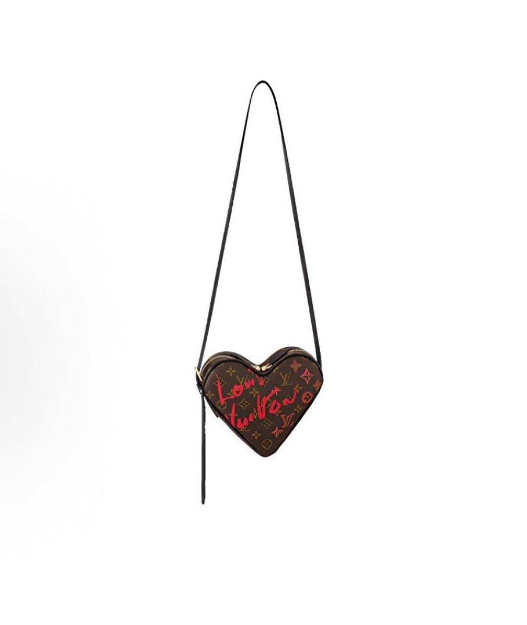 LOUIS VUITTON Коричневая сумка через плечо, фото 4