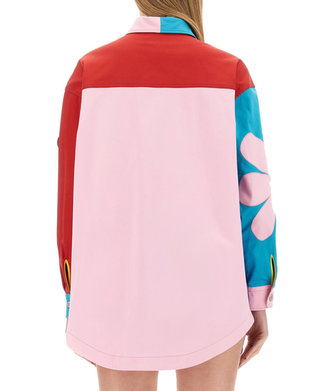 MOSCHINO JEANS Мульти хлопковая рубашка, фото 4