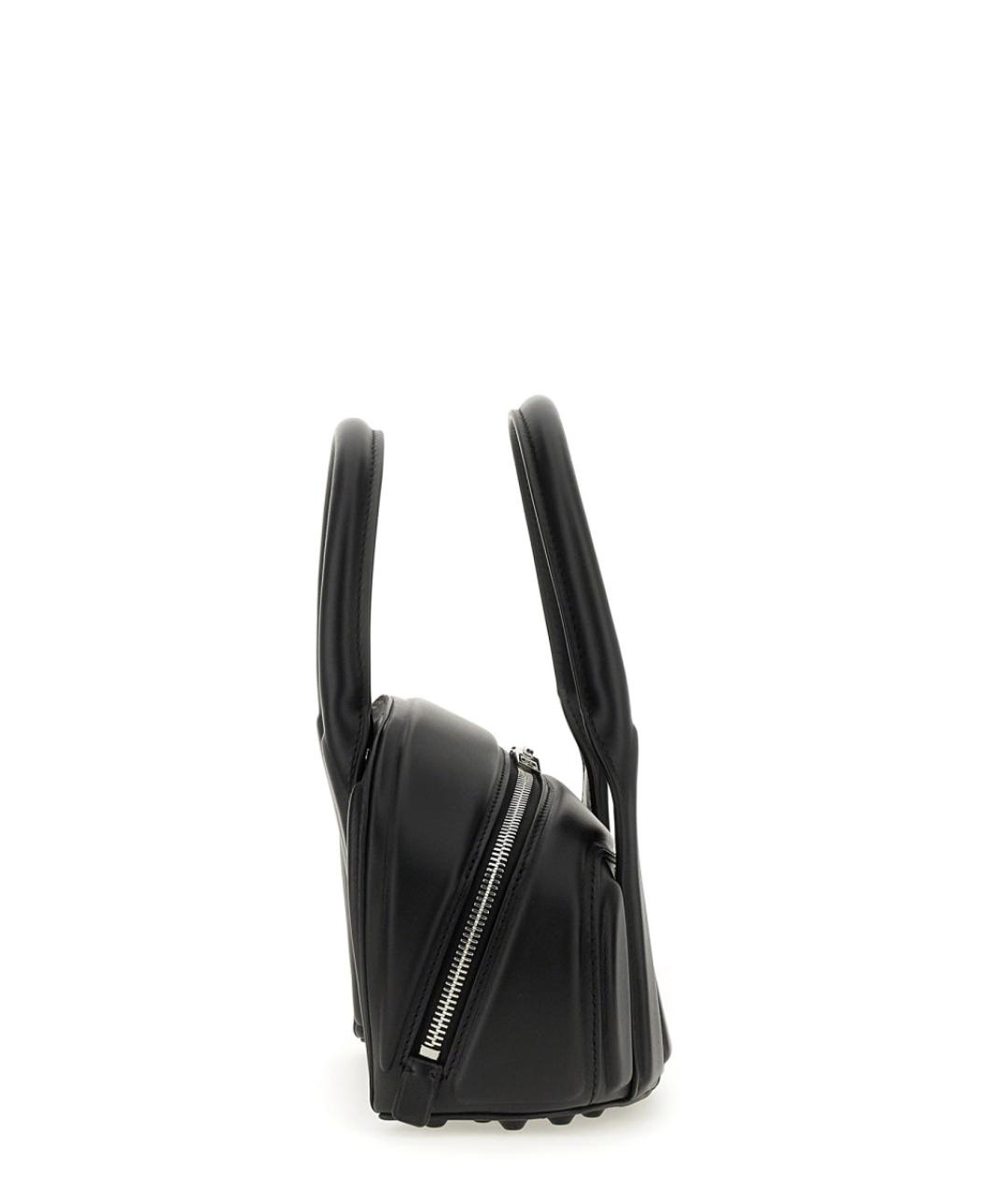 ALEXANDER WANG Черная кожаная сумка тоут, фото 3