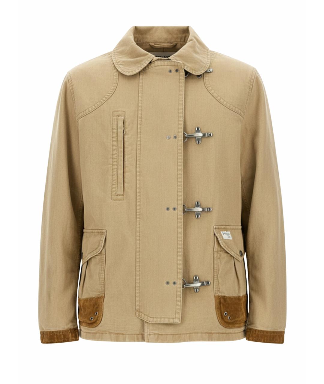 FAY Бежевая хлопковая куртка, фото 1