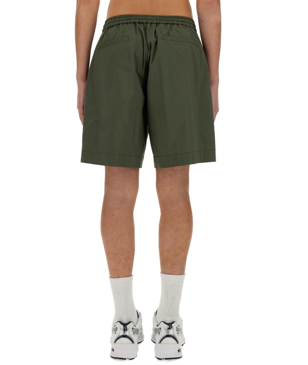 ASPESI Хаки хлопковые шорты, фото 3