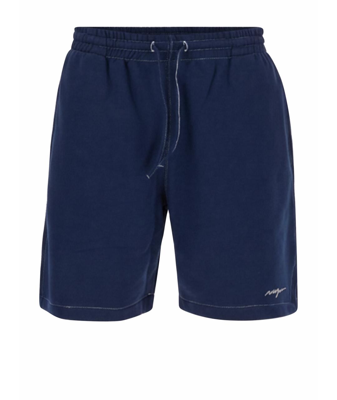MSGM Синие хлопковые шорты, фото 1