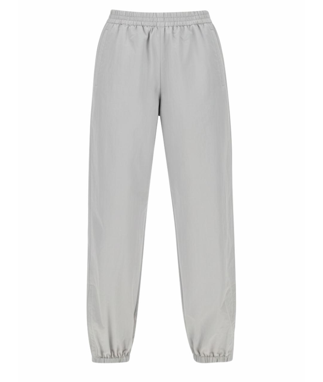 ALEXANDER WANG Серые полиэстеровые спортивные брюки и шорты, фото 1
