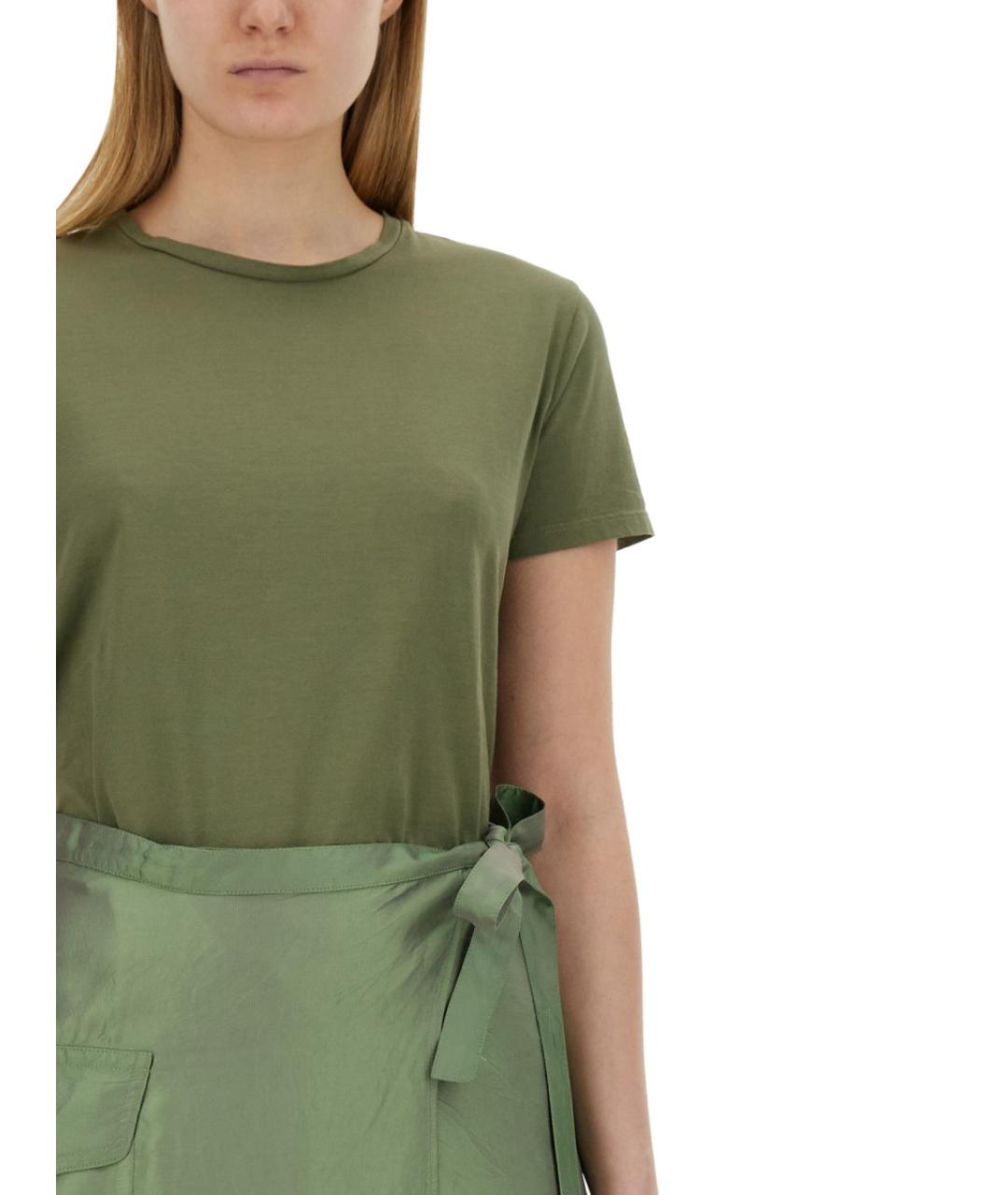 ASPESI Хаки хлопковая футболка, фото 4