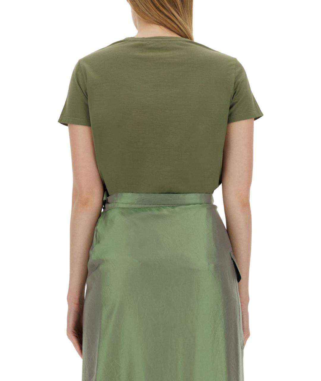 ASPESI Хаки хлопковая футболка, фото 3