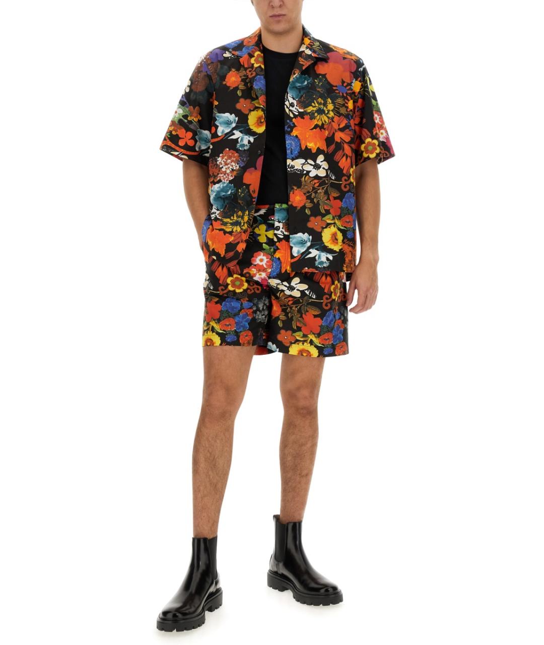 MOSCHINO Мульти хлопковые шорты, фото 2