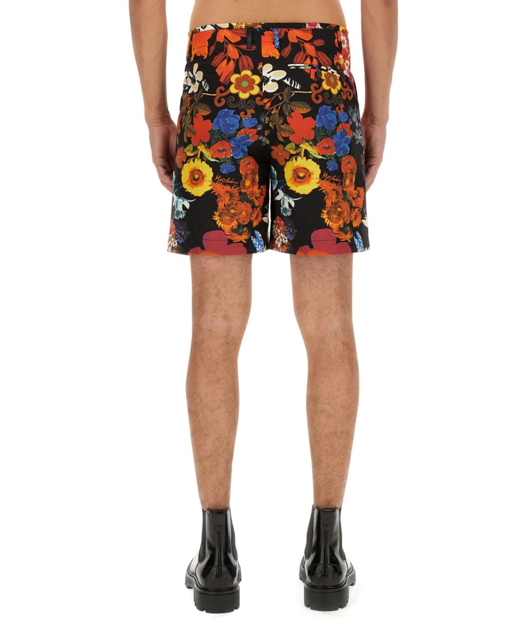 MOSCHINO Мульти хлопковые шорты, фото 4
