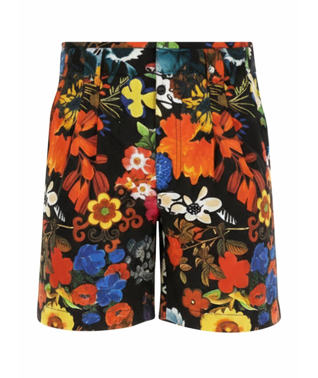 MOSCHINO Мульти хлопковые шорты, фото 1