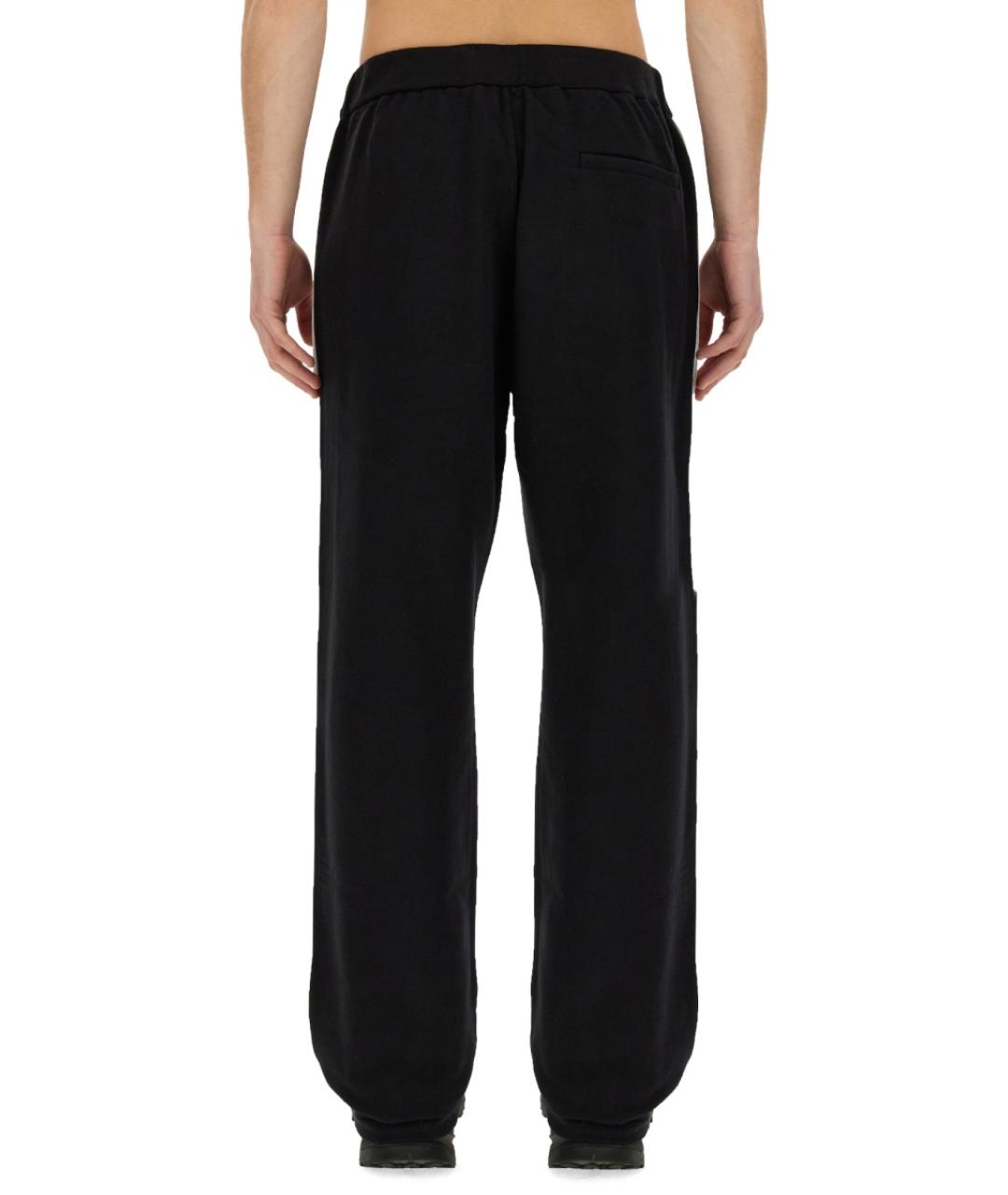 DSQUARED2 Черные хлопковые повседневные брюки, фото 3