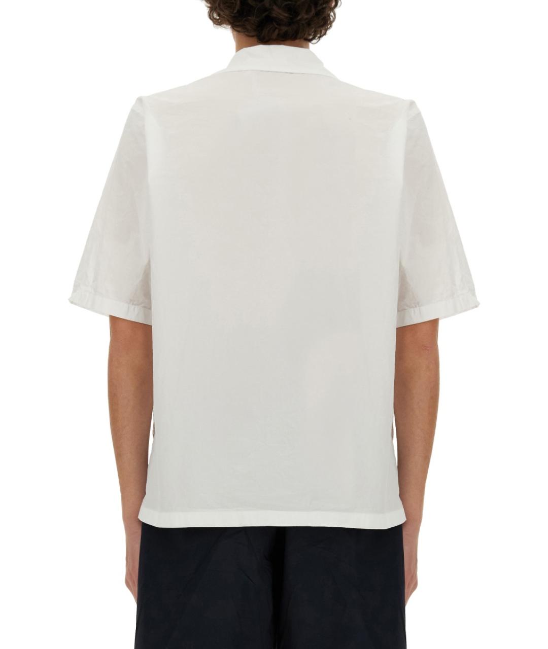 ASPESI Белая хлопковая кэжуал рубашка, фото 3