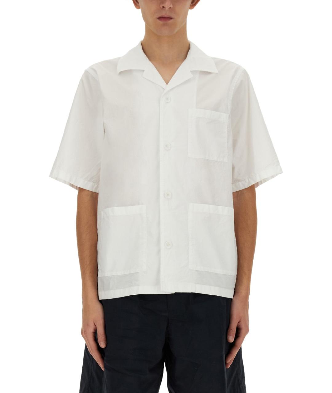 ASPESI Белая хлопковая кэжуал рубашка, фото 5