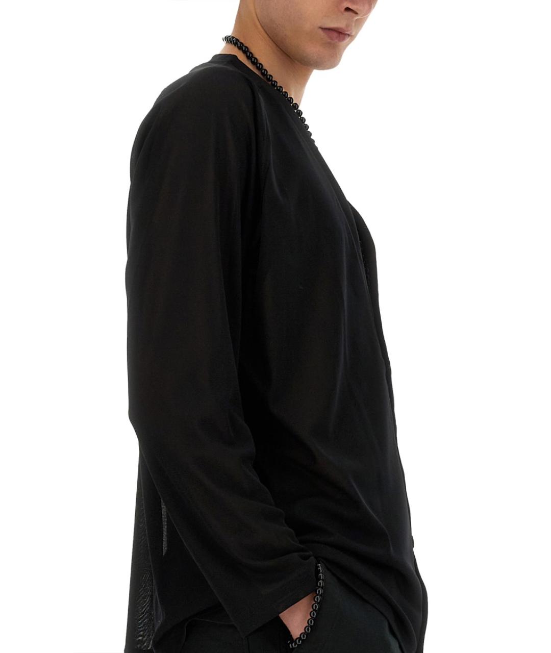 NEEDLES Черный полиэстеровый кардиган, фото 4